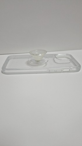 OtterBox iPhone 12 Pro Max Case Otter+Pop Symmetry Back Cover PopGrip Clear - Zdjęcie 6 z 7