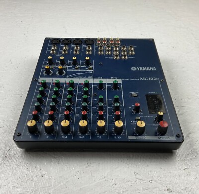 YAMAHA　MG102c　アナログミキサー Yamaha MG102C Mixing Console 10-Channel Stereo Analog Mixer
