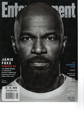 Entertainment Weekly August 2020 Jamie Foxx The Heroes Issue Charlize Theron