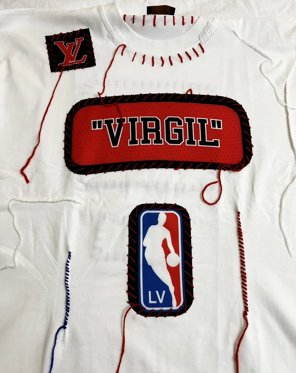 LOUIS VUITTON Virgil Abloh T shirt . Mens Size XXL. 100 Cotton