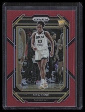 2023 Panini Prizm WNBA #120 Sika Koné Red #/199