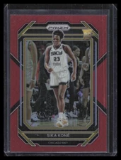 2023 Panini Prizm WNBA #120 Sika Koné Red #/199