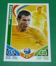 EMERTON AUSTRALIA AUSTRALIE TOPPS MATCH ATTAX TRADING CARD GAME FOOTBALL 2010