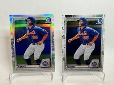 Francisco Alvarez Chrome Refractor 2020 Bowman Draft #BD-143 Plus Base b40