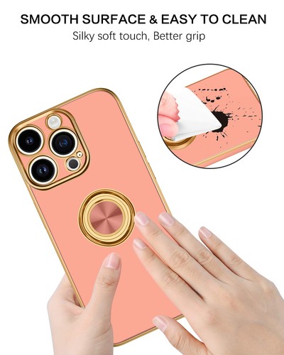 For iPhone 15 14 13 12 11 Pro Max Shockproof Kickstand Ring Rugged Case Cover - Picture 194 of 199
