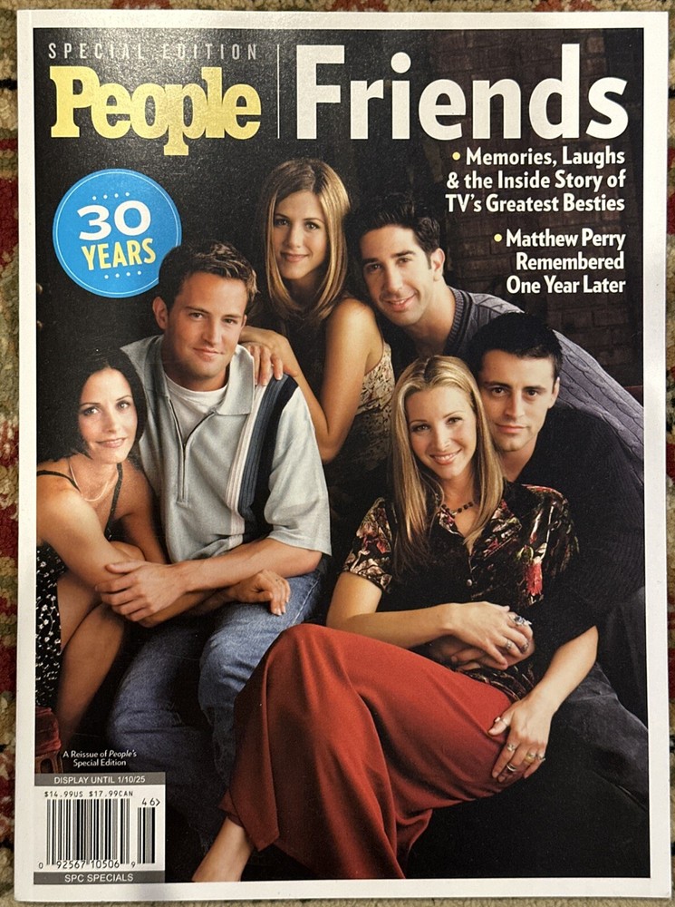 People Magazine Special Edition Friends A Reissue Matthew Perry Remembered 2024