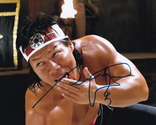 BOLO YEUNG signed autograph 20x25cm BLOODSPORT in person autograph ACOA