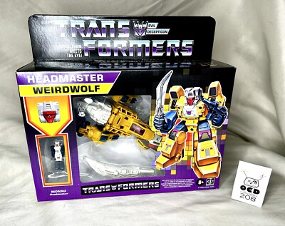 Hasbro Transformers Generations Headmaster Weirdwolf Monxo Robot Figure