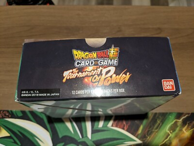 Dragon Ball Super Cards TCG: Tournament Of Power Empty Booster Box | eBay