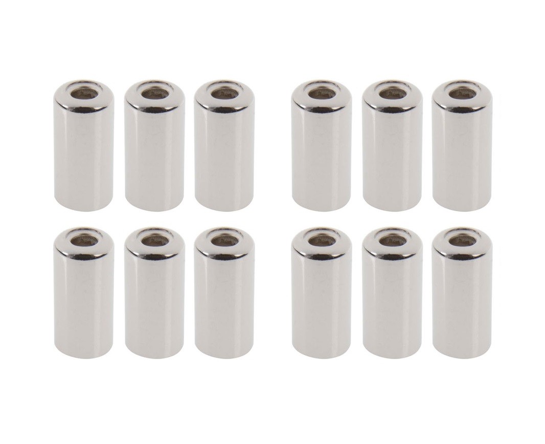 12 x Shimano SIS-SP50 Steel/ Metal Outer End Caps for 5mm Brake Casing - Ferrule