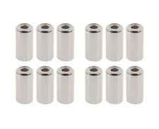 12 x Shimano SIS-SP50 Steel/ Metal Outer End Caps for 5mm Brake Casing - Ferrule