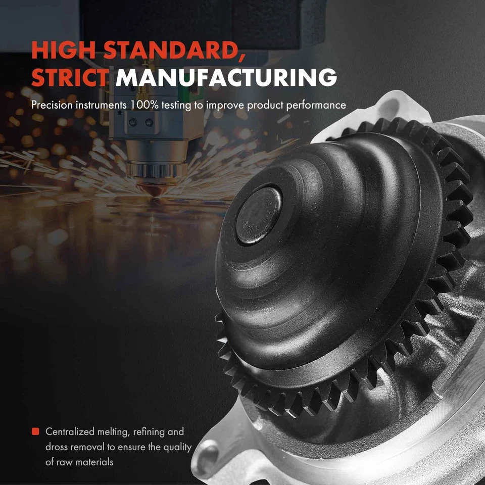 Bomba de agua para Chevrolet Silverado 2500HD 3500 Express GMC 6,6 L Duramax diésel Foto 3 de 4