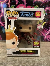 Funko Pop Fundays Box Of Fun 2022 SDCC Freddy Funko Carnage LE 4000 Blacklight