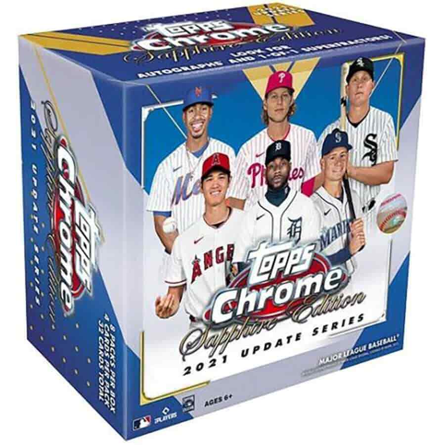 2021 Topps Chrome Baseball Update Series Sapphire Edition Hobby