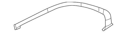 Cinta de oscurecimiento superior para Ford Lincoln MKZ Fusion SE 2006-2012 (N/P 6H6Z-5420001-B)