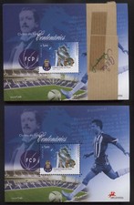 WHOLESALE: 100 x PORTUGAL Block 233: 100 Years of Football Club FC Postage, Post Price