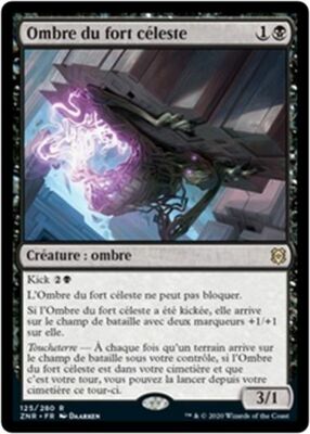 MTG Magic ZNR FOIL - Skyclave Shade/Ombre du fort celeste, French/VF