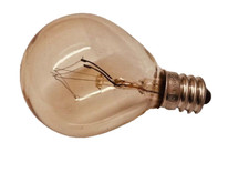GENERAL LAMP BULB -15S11/14 15W-120V CANDELABRA SCREW LAMP