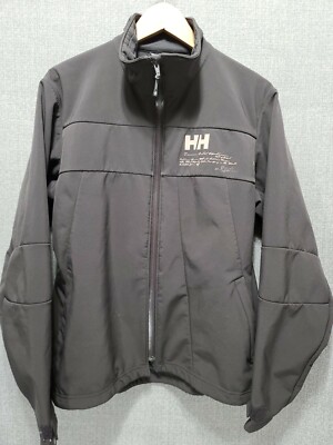 HELLY HANSEN Black Soft Shell Jacket Women's Size XL X-Large        B4