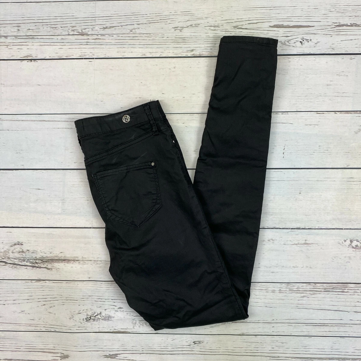 Black molly skinny fit trousers sales