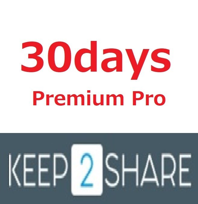 Keep2Share 30days Premium Pro