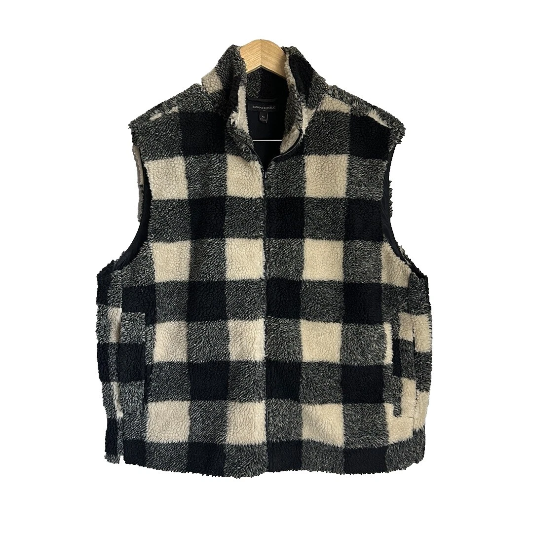 Chalecos de cuadros para mujer Banana Republic