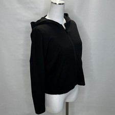 Lululemon Minimal Hoodie Black Size 6 Style W4AGSS Full Zip Jacket