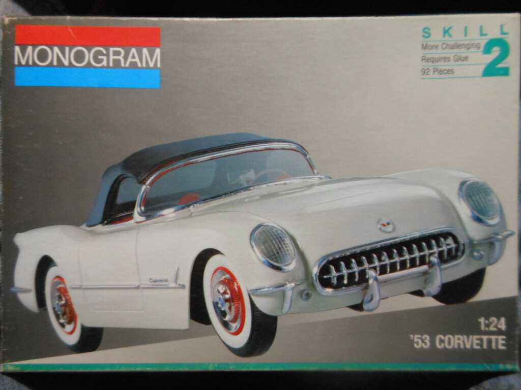 Maquette Monogram Chevrolet 1953 - Échelle 1/24 - Neuve En Boîte