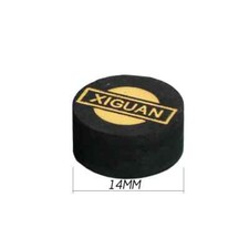 11mm/14mm Billiards Pool Cue Tips M Hardness 5 Layers Baked Leather For Snooker