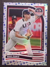 2024 Panini Stars And Stripes Stars Prizm Noah Franco # 76
