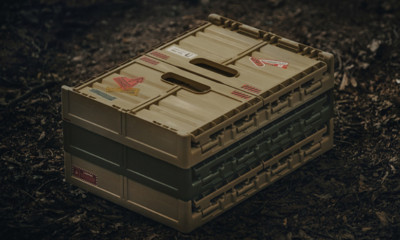 [Cargo container] Signature Folding Box Open Storage Organizer / Express