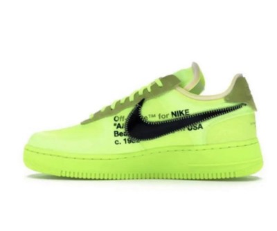 Size 8.5 - Nike Off-White x Air Force 1 Low Volt for sale online  