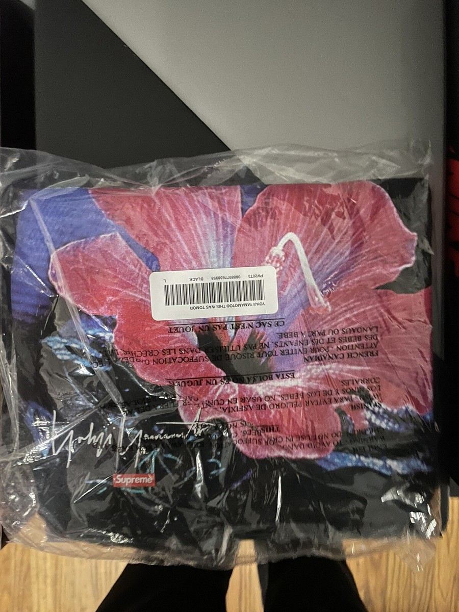 Supreme/Yohji Yamamoto This Was Tomorrow Tee DS FW20 Size Large | eBay