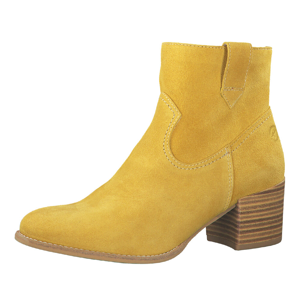 Tamaris Damen Stiefeletten Chelsea 25347 Frauen Leder Stiefel Saffron (gelb) Tamaris Damen Stiefeletten Chelsea 25347 Frauen Leder Stiefel Saffron (gelb)