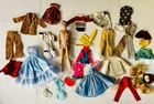 Vintage 1960s 1970s Barbie Midge Ken Fashion Doll TLC Clothes Parts Lot