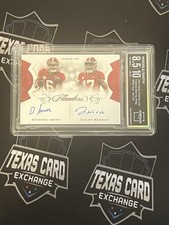 Jaylen Waddle Devonta Smith 2021 Panini Flawless Collegiate Dual Auto Ruby /20