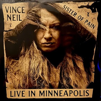 Vince Neil Sister Of Pain Live 2 LP Gold Vinyl 1993 New Motley Crue Nightclub