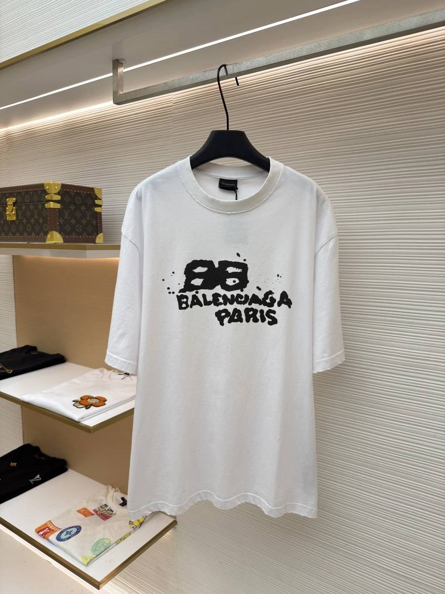 Balenciaga White T-Shirts for Men Just Listed 2026