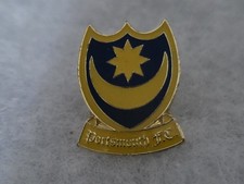 Portsmouth fc Rare Pin BADGE Pfc pompey By The Grace Of God Fratton Park Pfc 657