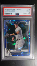 2021 Bowman Chrome Sapphire Edition - Aaron Judge #25 for sale | eBay