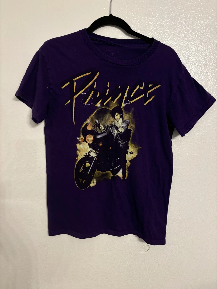 Ladies Prince Symbol Sign AFKAP Purple Rain ufficiale Donne maglietta signore
