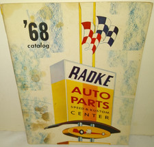 Rare 1968 Auto Parts Speed Kustom Moon Edelbrock Ed Roth Radke Oregon Catalog