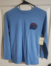 Nice Lucky Brand Boy's Long Sleeve T-Shirt, Size  Med. 10/12 New With Tag