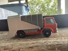 Vintage Matchbox Lesney #7 Refuse Truck Orange And Grey Tipping Garbage Truck