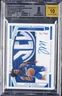 2020 NATIONAL TREASURES COLLEGIATE LOGO JERSEY TYRESE MAXEY 1/1 RC BGS 8 AUTO 10