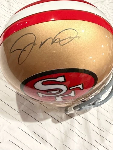 JOE MONTANA Signed Full Size 49ers Helmet Autographed NFL HOF QB
