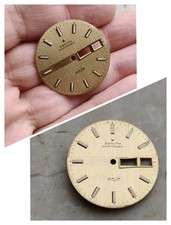 70s ZENITH AUTOMATIC AF/P CAL. 405 VINTAGE WATCH ORIGINAL DIAL QUADRANTE 30,5mm