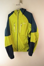 Regatta Mens Windbreaker Light Jacket Rain Wind Size M Fluro Yellow Outdoors
