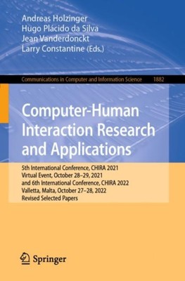 Holzinger - Computer-Human Interaction Research and Applications   5th - X555z