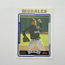 #UH306 Franklin Morales 2005 Topps Updates & Highlights Colorado Rockies
